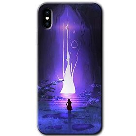 Apple iPhone XS Wanderer Silhouette Baskılı Uyumlu Silikon Kılıf
