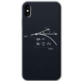 Apple iPhone XS Work Formül Baskılı Uyumlu Silikon Kılıf