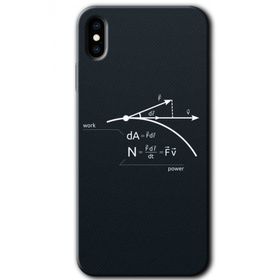 Apple iPhone XS Work Formül Baskılı Uyumlu Silikon Kılıf