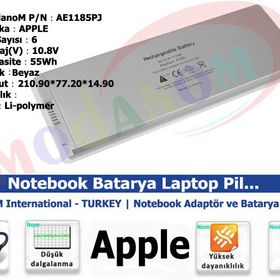 Apple Macbook 13 A1181 Beyaz Notebook Klavye