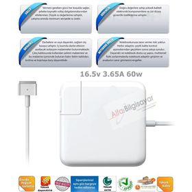Apple Macbook Air 11 13'' A1466 A1465 Adaptör Şarj Aleti
