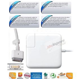 Apple MacBook Air MB543LLA Magsafe Uyumlu Notebook Şarj Adaptörü