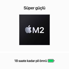 Apple MacBook Air Z18L000KY M2 8 Core CPU 10 Core GPU 16GB RAM 256GB SSD macOS 15 inç Uzay Grisi Laptop - Notebook
