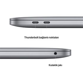 Apple MacBook Pro MNEj3TU/A M2 8 Core 10 Core GPU 8GB RAM 512GB SSD macOS 13 inç Uzay Grisi Laptop - Notebook