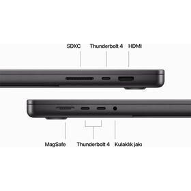 Apple MacBook Pro MRW33TU/A M3 Max 14CPU 30GPU 36GB RAM 1TB SSD macOS 16 inç Uzay Siyahı Laptop - Notebook