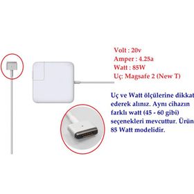 Apple MD506Z/A 85W Magsafe Güç Adaptörü