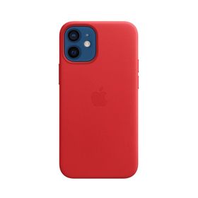 Apple MHK73ZM/A iPhone 12 mini Leather Case with MagSafe Product Red Kılıf