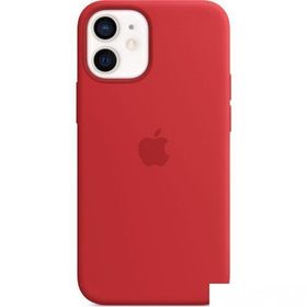 Apple MHKN3ZM/A iPhone 12 mini Silicone Case with MagSafe Kumquat Kılıf