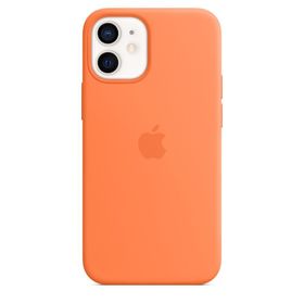 Apple MHKN3ZM/A iPhone 12 mini Silicone Case with MagSafe Kumquat Kılıf