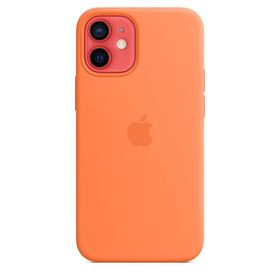 Apple MHKN3ZM/A iPhone 12 mini Silicone Case with MagSafe Kumquat Kılıf