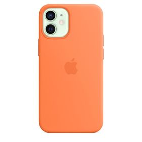 Apple MHKN3ZM/A iPhone 12 mini Silicone Case with MagSafe Kumquat Kılıf