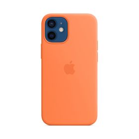 Apple MHKN3ZM/A iPhone 12 mini Silicone Case with MagSafe Kumquat Kılıf