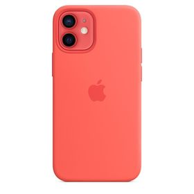Apple MHKP3ZM/A iPhone 12 mini Silicone Case with MagSafe Pink Citrus Kılıf