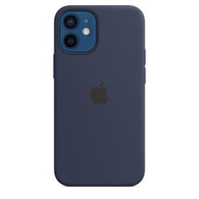 Apple MHKU3ZM/A Lacivert iPhone 12 mini Silikon Kılıf