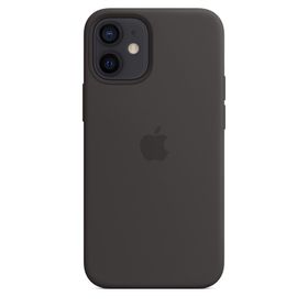Apple MHKX3ZM/A Siyah iPhone 12 mini Silikon Kılıf