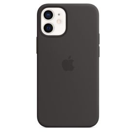Apple MHKX3ZM/A Siyah iPhone 12 mini Silikon Kılıf