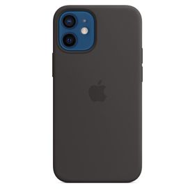 Apple MHKX3ZM/A Siyah iPhone 12 mini Silikon Kılıf
