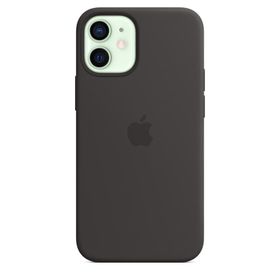 Apple MHKX3ZM/A Siyah iPhone 12 mini Silikon Kılıf
