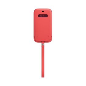 Apple MHYF3ZM/A iPhone 12 Pro Max İçin Magsafe Özellikli Pembe Greyfurt Deri Zarf Kılıf