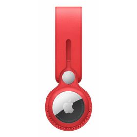 Apple MK0V3ZM/A Air Tag Product Red Deri Loop