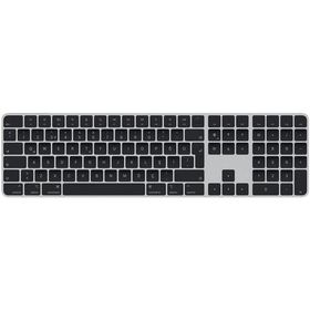 Apple MMMR3TQ/A Touch ID Özellikli ve Sayısal Tuş Takımlı Magic Keyboard Siyah Tuşlu Türkçe Q Klavye