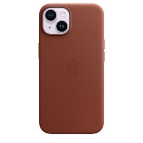 Apple Mpp73Zm/A iPhone 14 Uyumlu Magsafe Özellikli Deri Kılıf Toprak Kırmızısı Telefon Kılıfı