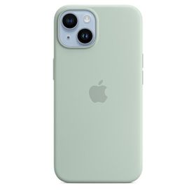 Apple Mpt13Zm/A iPhone 14 Uyumlu Magsafe Özellikli Silikon Sukulent Telefon Kılıfı