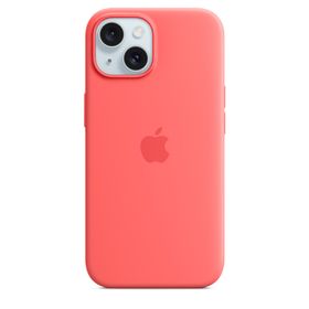 Apple MT0V3ZM/A iPhone 15 MagSafe Guava Silikon Kılıf
