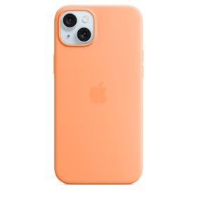 Apple MT173ZM/A iPhone 15 Plus MagSafe Turuncu Sorbe Silikon Kılıf
