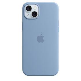 Apple MT193ZM/A iPhone 15 Plus MagSafe Silikon Buz Mavisi Kılıf