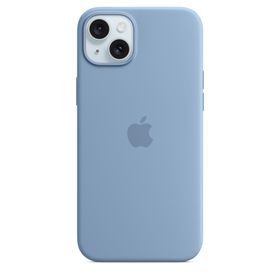 Apple MT193ZM/A iPhone 15 Plus MagSafe Silikon Buz Mavisi Kılıf