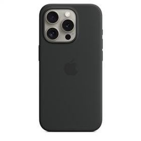 Apple MT1A3ZM/A iPhone 15 Pro MagSafe Silikon Siyah Kılıf