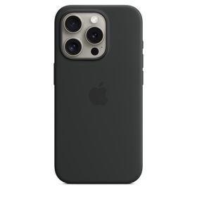 Apple MT1A3ZM/A iPhone 15 Pro MagSafe Silikon Siyah Kılıf
