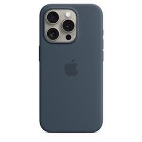 Apple MT1D3ZM/A iPhone 15 Pro MagSafe Silikon Fırtına Mavisi Kılıf