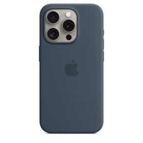 Apple MT1D3ZM/A iPhone 15 Pro MagSafe Silikon Fırtına Mavisi Kılıf
