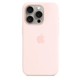 Apple MT1F3ZM/A iPhone 15 Pro MagSafe Silikon Uçuk Pembe Kılıf