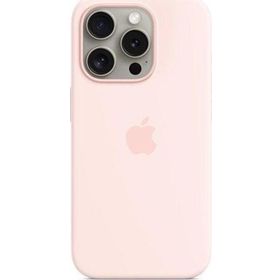 Apple MT1F3ZM/A iPhone 15 Pro MagSafe Silikon Uçuk Pembe Kılıf