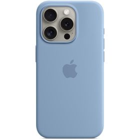 Apple MT1L3ZM/A iPhone 15 Pro MagSafe Silikon Buz Mavisi Kılıf