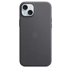 Apple MT423ZM/A iPhone 15 Plus MagSafe Mikro Dokuma Siyah Kılıf