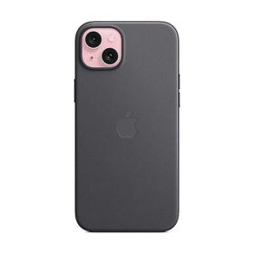 Apple MT423ZM/A iPhone 15 Plus MagSafe Mikro Dokuma Siyah Kılıf