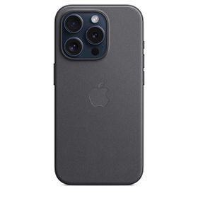 Apple MT4H3ZM/A iPhone 15 Pro MagSafe Mikro Dokuma Siyah Kılıf