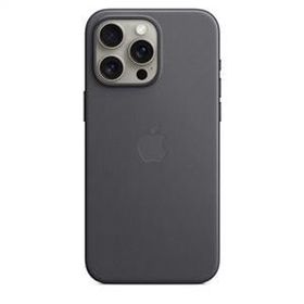 Apple MT4V3ZM/A iPhone 15 Pro Max MagSafe Mikro Dokuma Siyah Kılıf