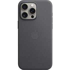Apple MT4V3ZM/A iPhone 15 Pro Max MagSafe Mikro Dokuma Siyah Kılıf