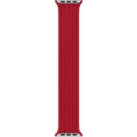 Apple MY902ZM/A Watch 44 mm Kırmızı 7 Örgülü Solo Loop Kayış