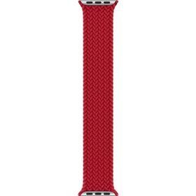 Apple MY902ZM/A Watch 44 mm Kırmızı 7 Örgülü Solo Loop Kayış