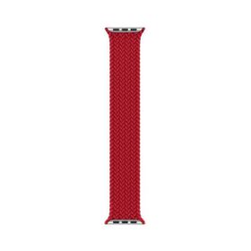 Apple MY922ZM/A Watch 44 mm Tek Örgülü Loop Kırmızı 9 Kayış