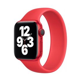 Apple MYTP2ZM/A Watch 44 mm Kırmızı 8 Örgülü Solo Loop Kayış