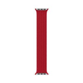Apple MYTQ2ZM/A Watch 44 mm Kırmızı 9 Örgülü Solo Loop Kayış