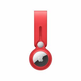 Apple Red Mk0v3zm/A Product Airtag Leather Loop