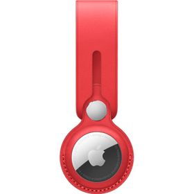 Apple Red Mk0v3zm/A Product Airtag Leather Loop